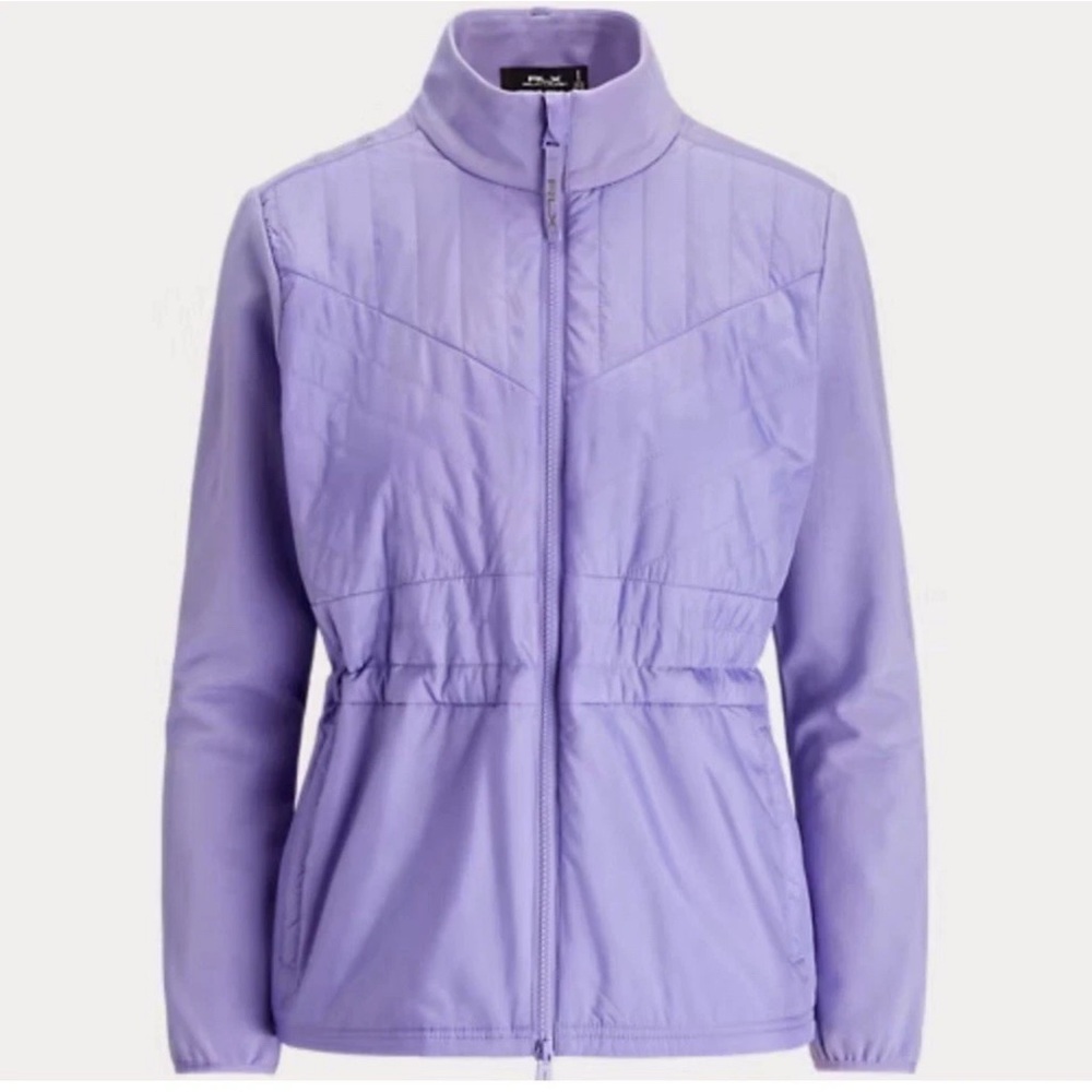RLX Ralph Lauren Pure Lilac Quilted Hybrid Jacket Golf Concept  Size M  NWT $198